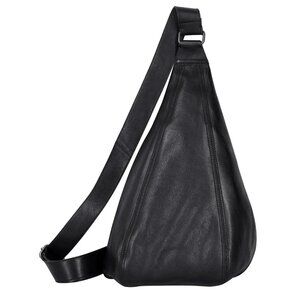 Latico Leathers Large Black Hippie Sling Brand NEW!